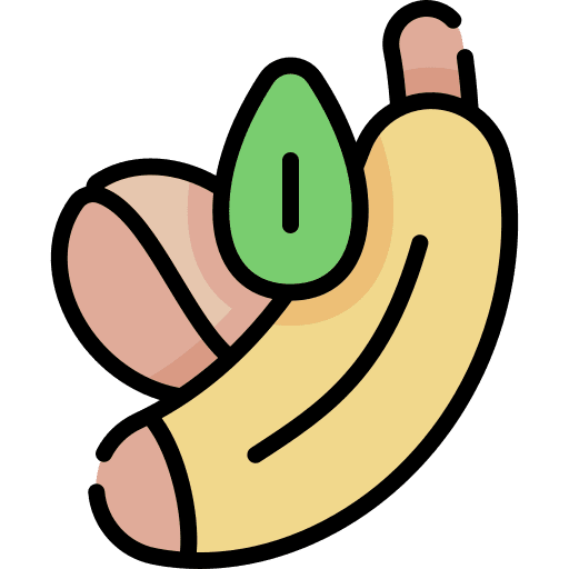 Fruit nutrition food and restaurant farming icon