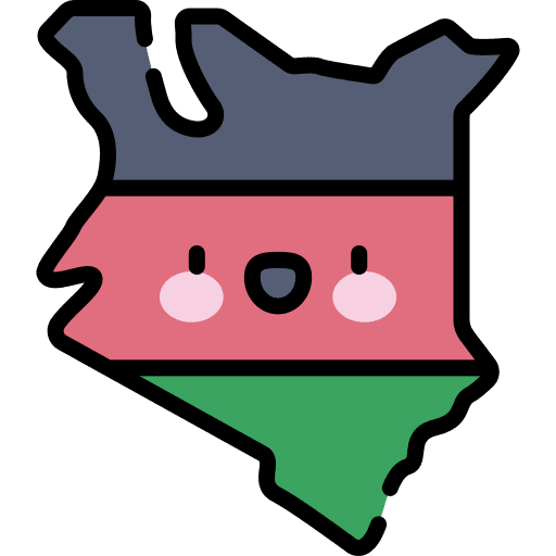 Kenya africa country nation icon