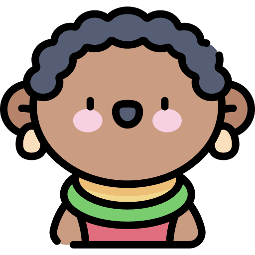 Woman people avatar kenya icon