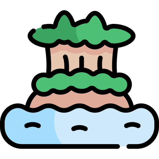 Mangrove tree ecology botanical icon