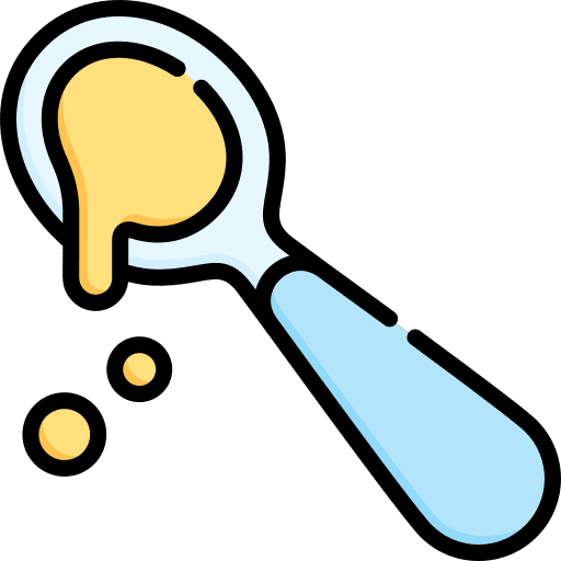 Baby food food and restaurant spoon kid and baby icon