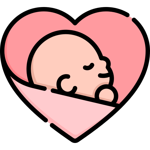 Newborn birth newborn infant icon