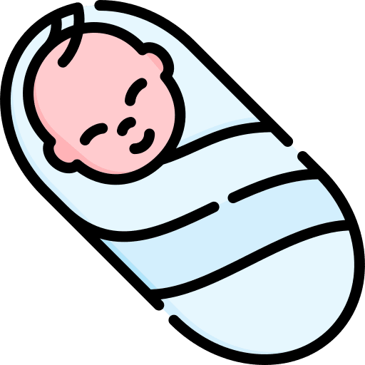 Newborn newborn birth kid and baby icon