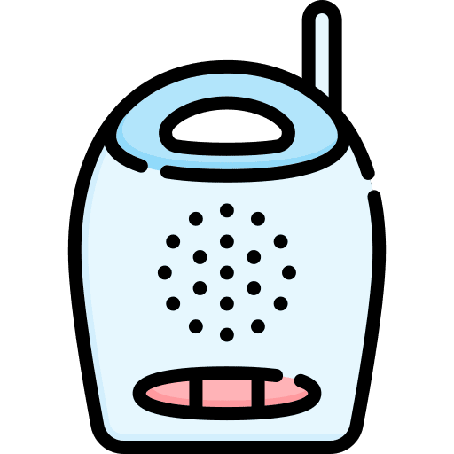Baby monitor camera transmission security icon