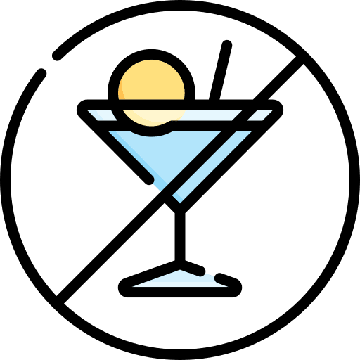 No alcohol pub kid and baby bar icon