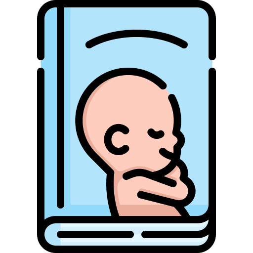 Photo album kid and baby picture book icon