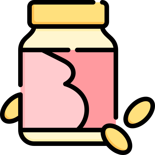 Suplements pills medicine prenatal icon