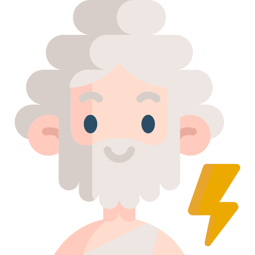 Zeus greece god zeus icon