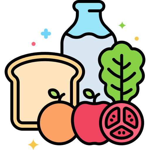 Healthy food healthy food vegan fruit icon