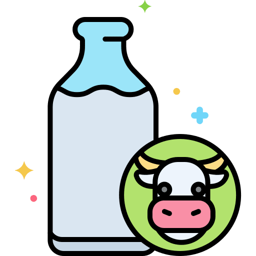Milk milk products farming milk jar icon