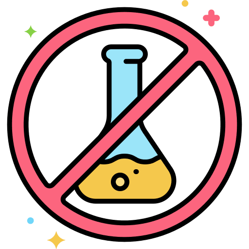 Non toxic chemical non toxic hazard icon