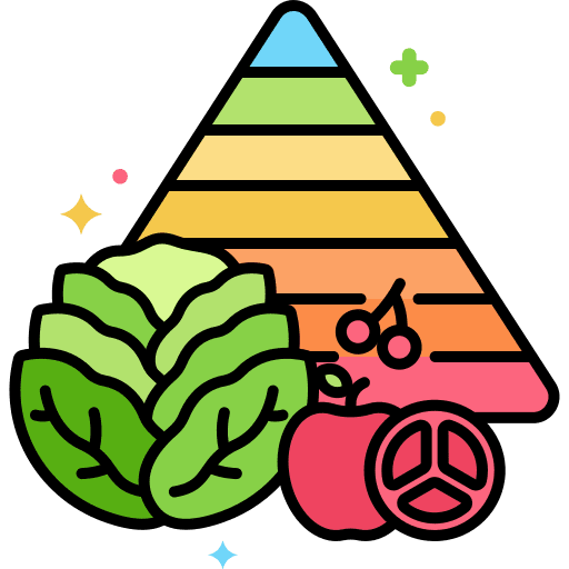 Nutrition healthy fitness diet icon