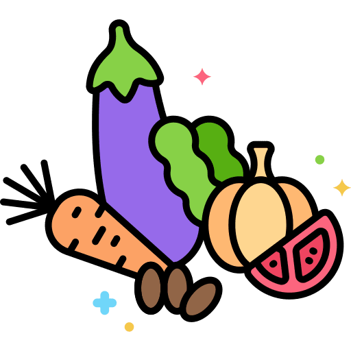 Raw food food natural raw food icon