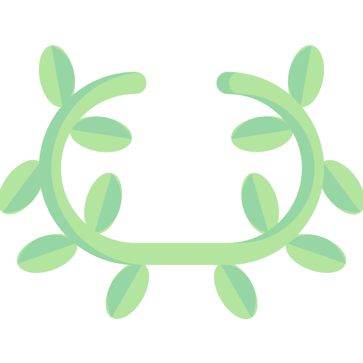 Wreath bow decoration cultures icon