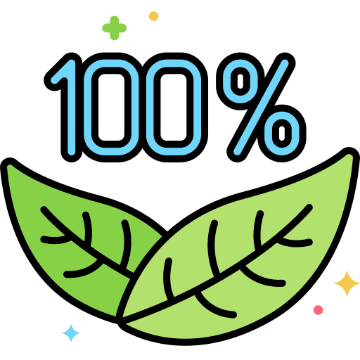 Natural nature natural herb icon