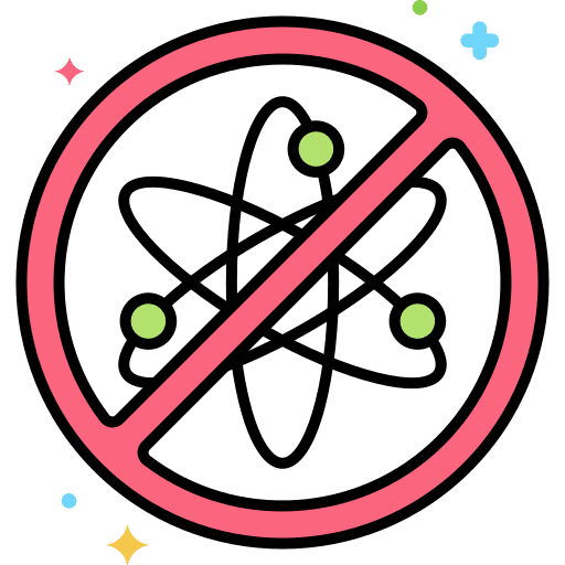 No sulfate forbidden eco friendly signaling icon