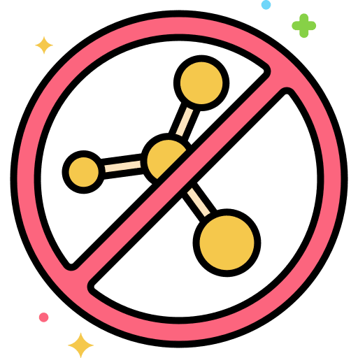 Nitrates free signaling agriculture fertilizer icon