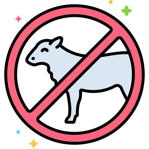 Lambs vegan lambs meat icon