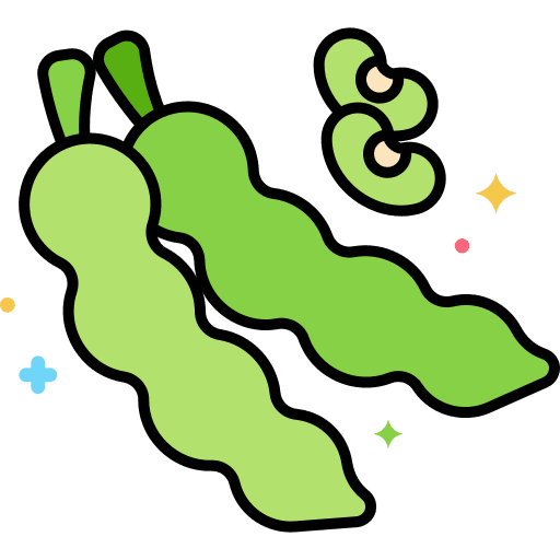 Peas legume peas vegetable icon