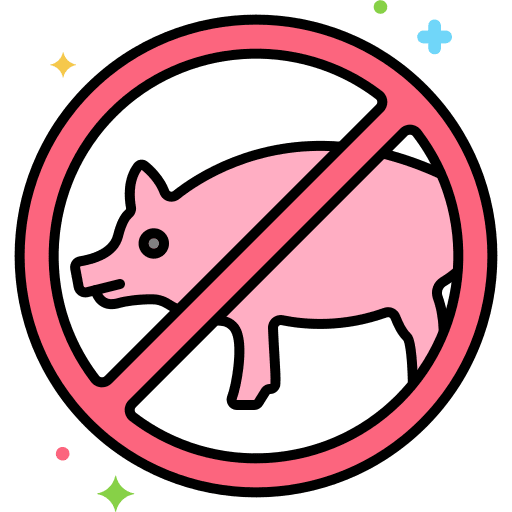Pork islam cultures pig icon