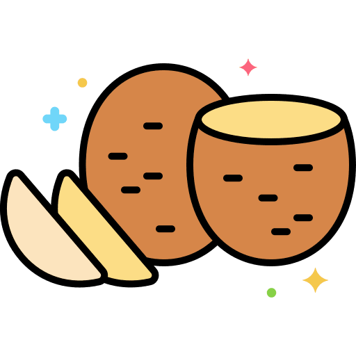 Potatos healthy healthy food vegetable icon