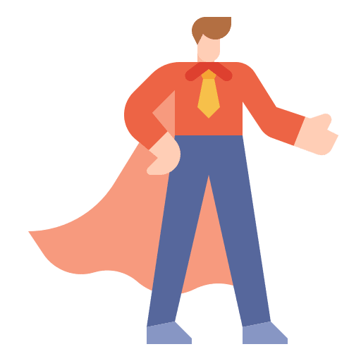 Leadership company management productive icon