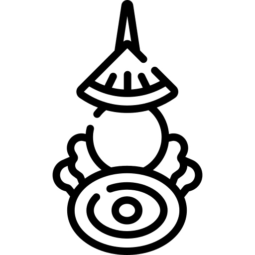 Canape snack food and restaurant starters icon