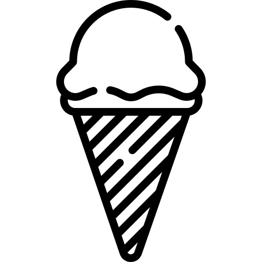 Ice cream cone cone flavour sweet icon