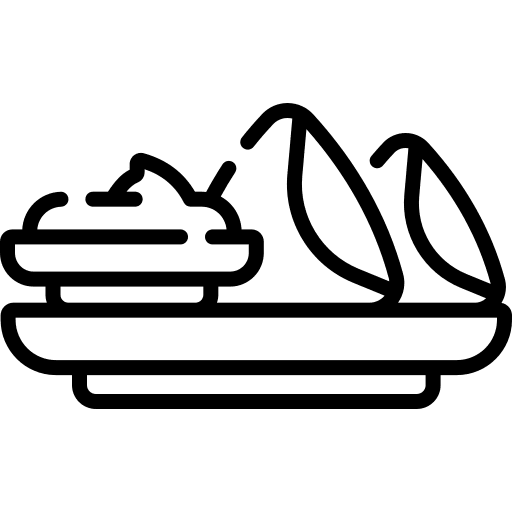 Samosa cultures indian food icon