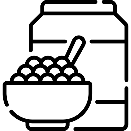 Cereals food and restaurant cereals cereal icon