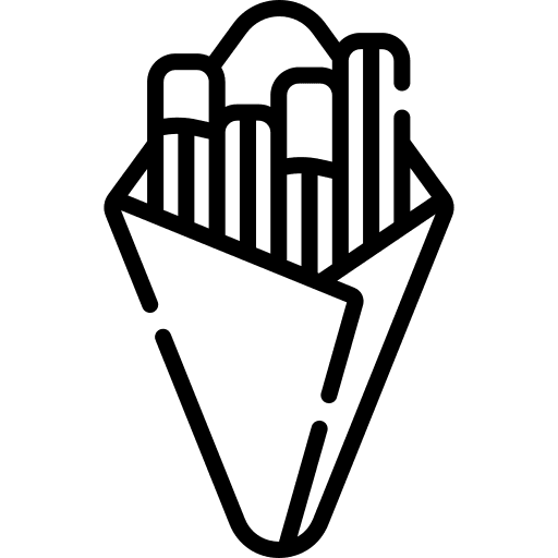 Churros breakfast sweets fattening icon