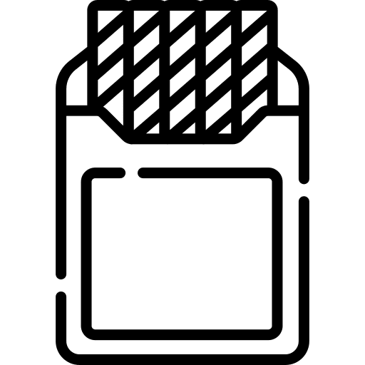 Wafer sweet dessert snack icon