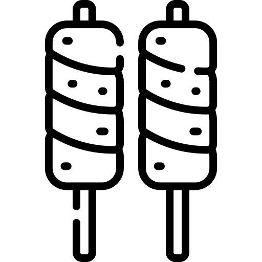 Chimney cake cake food czech republic icon