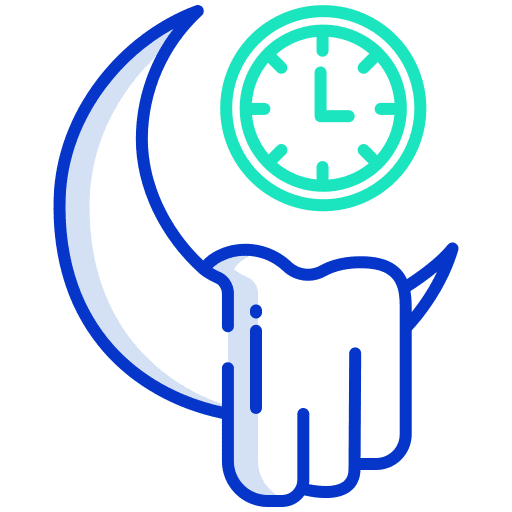 Night good night time sleeping icon