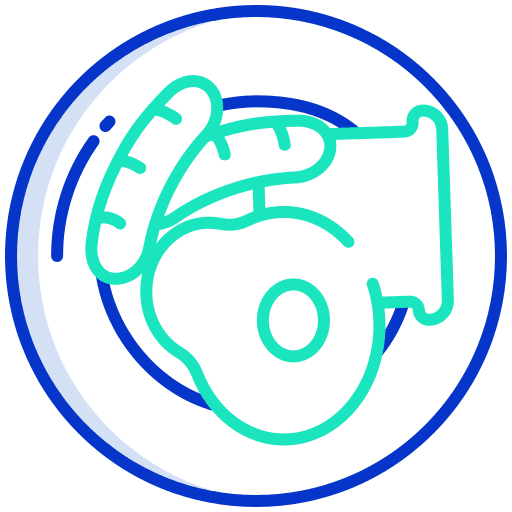 Breakfast breakfast dish food icon