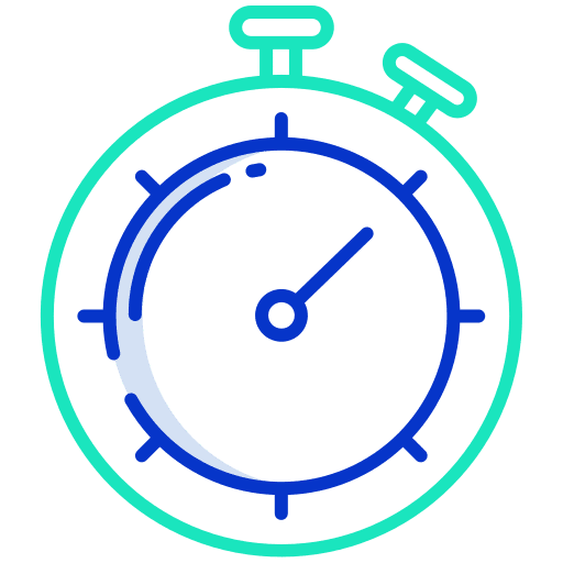 Timer chrono time and date tools and utensils icon