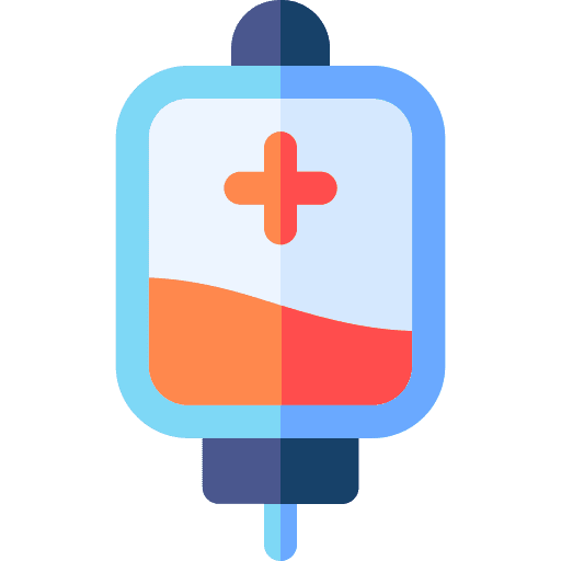 Blood bag dropper blood bag medical equipment icon