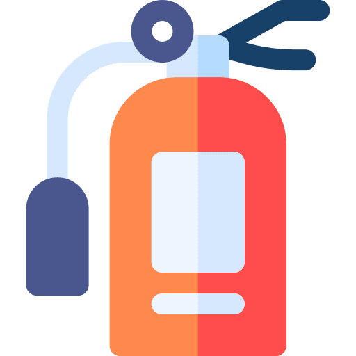 Fire extinguisher fire extinguisher protect firefighting icon