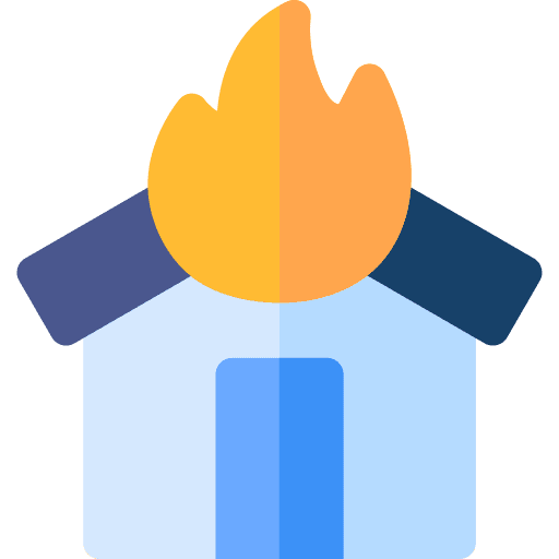 Fire fire rescue firefighter icon