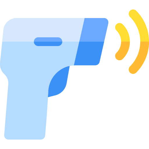 Thermometer thermometer high medical icon