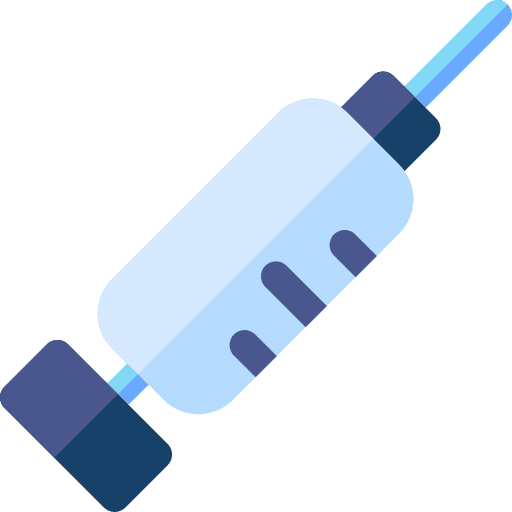 Syringe syringe doctor injection icon