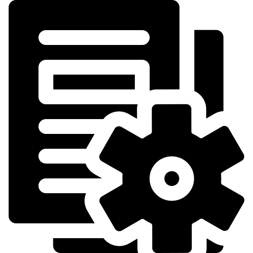 Content management source content management document icon