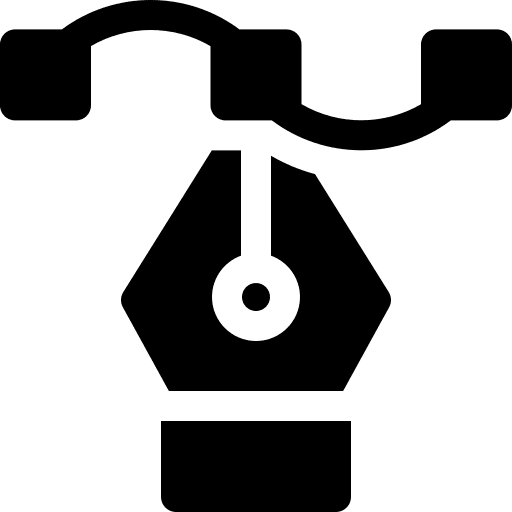 Illustration design tool ui pen tool icon