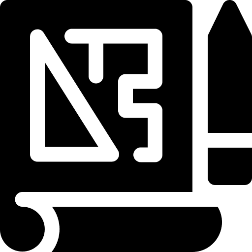 Project architecture project art and design icon