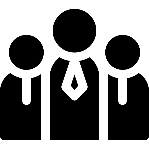 Teamwork teamwork personnel lead icon