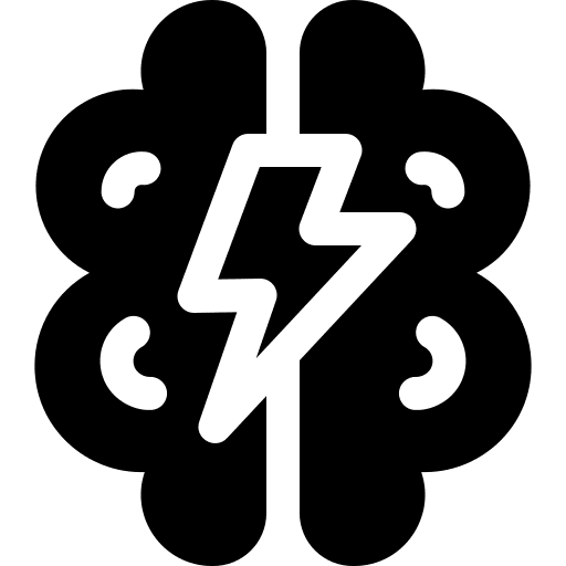 Brainstorming business and finance idea strategy icon