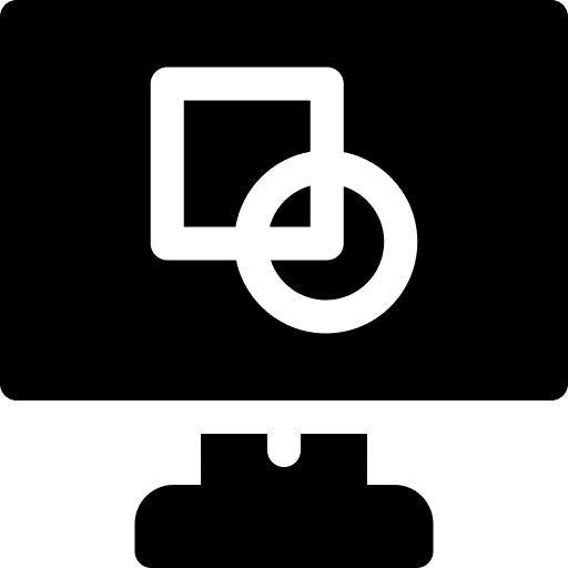 Computer graphic monitor computer graphic graphic design icon