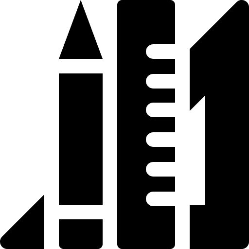 Design tools graphic design education measurement icon