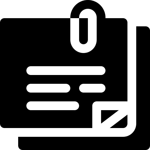 Sticky notes stationery office material education icon