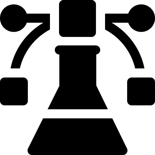 Research science vector research icon